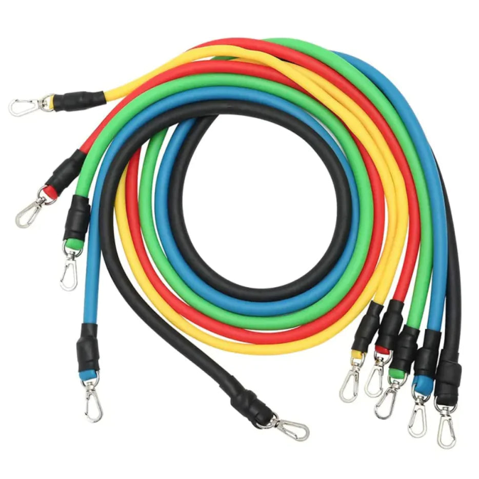 17-Piece Resistance Band Set Elastici